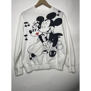 Vintage Mickey‎ Mouse Sweatshirt Size Large 80s Cartoons Disney
